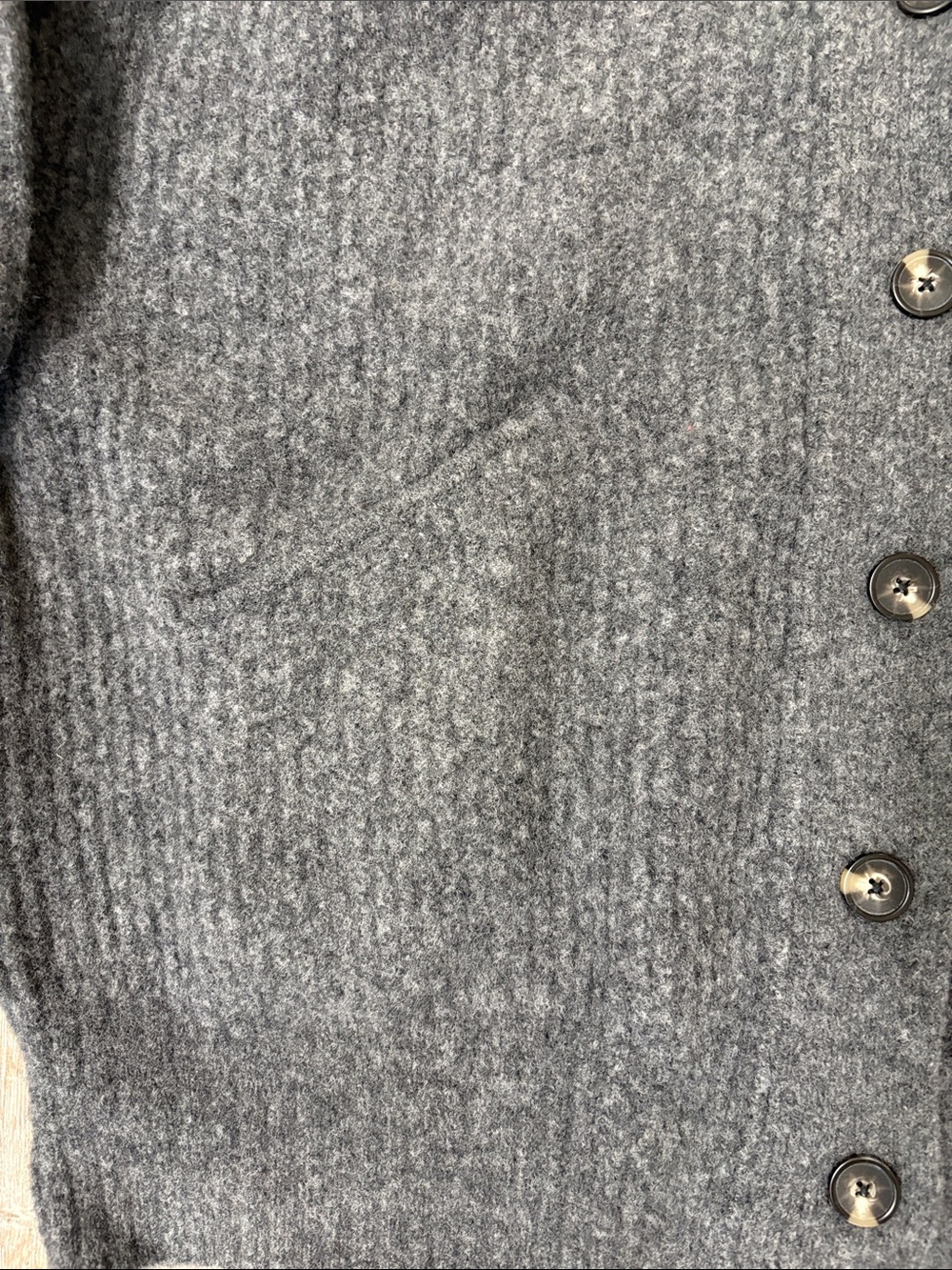 Everlane The Cozy Stretch Hooded Button-Up Cardigan - Picture 4 of 5